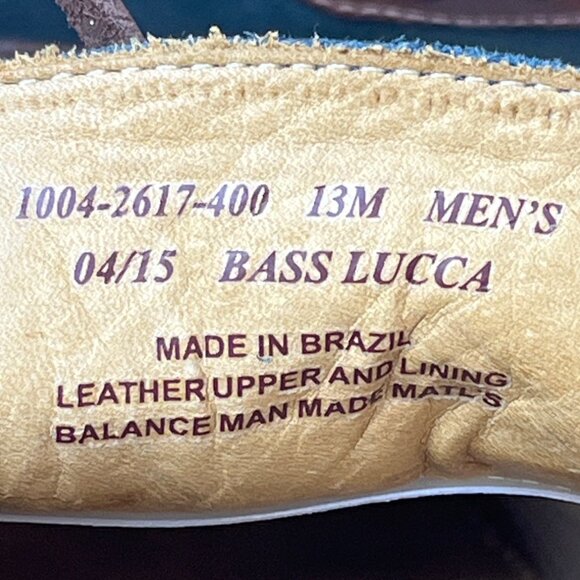 G.H  Bass & Co. Men’s Navy Blue Bass Lucca On Board Loafers Sz 13M - NWB - Picture 10 of 11